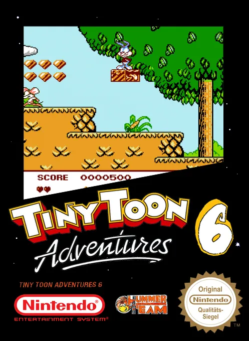 Tiny Toon Adventures 6 (Taiwan) (En) (J.Y. Company) (Unlicensed)